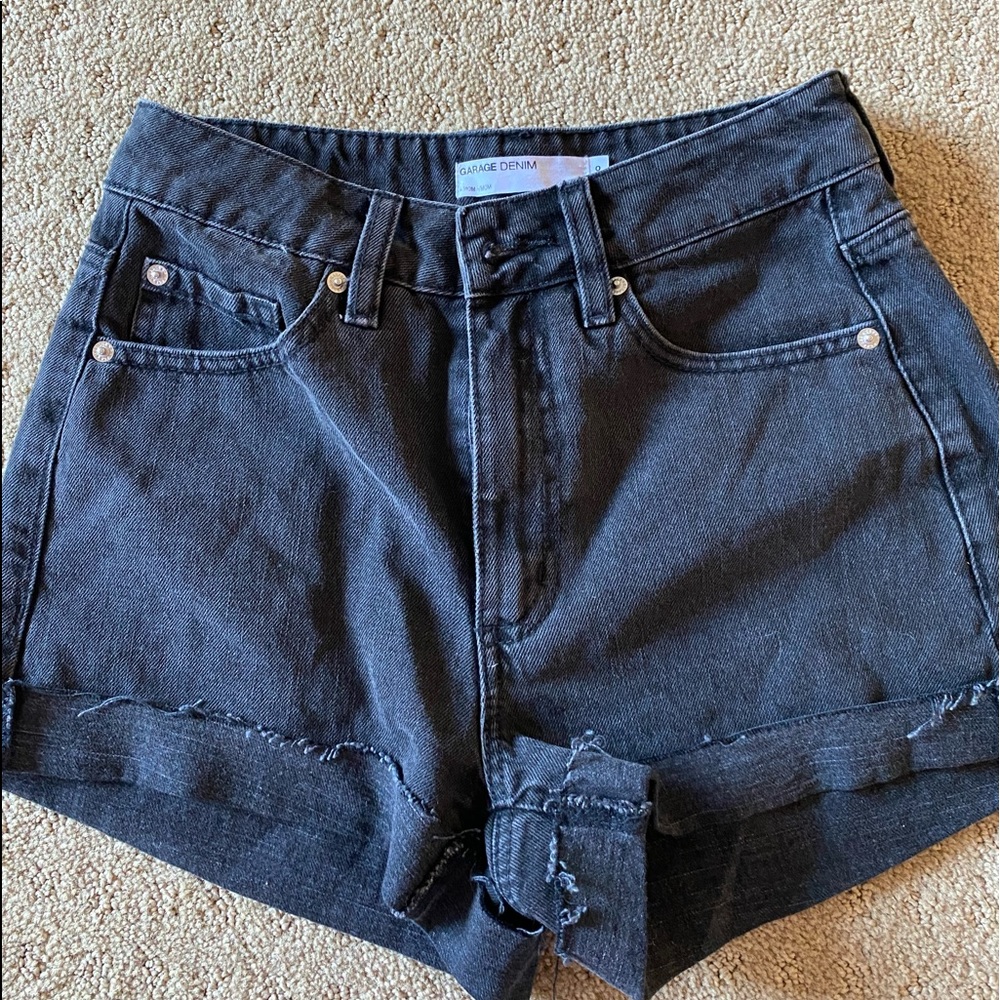 Garage denim shorts